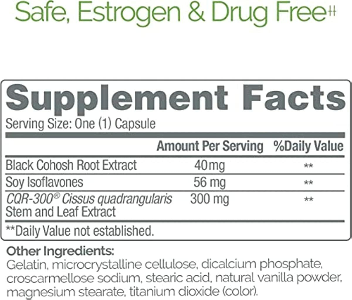 Estroven Weight Management for Menopause Relief, Helps Reduce Hot Flashes and Night Sweats, Helps Manage Weight, 30 Count